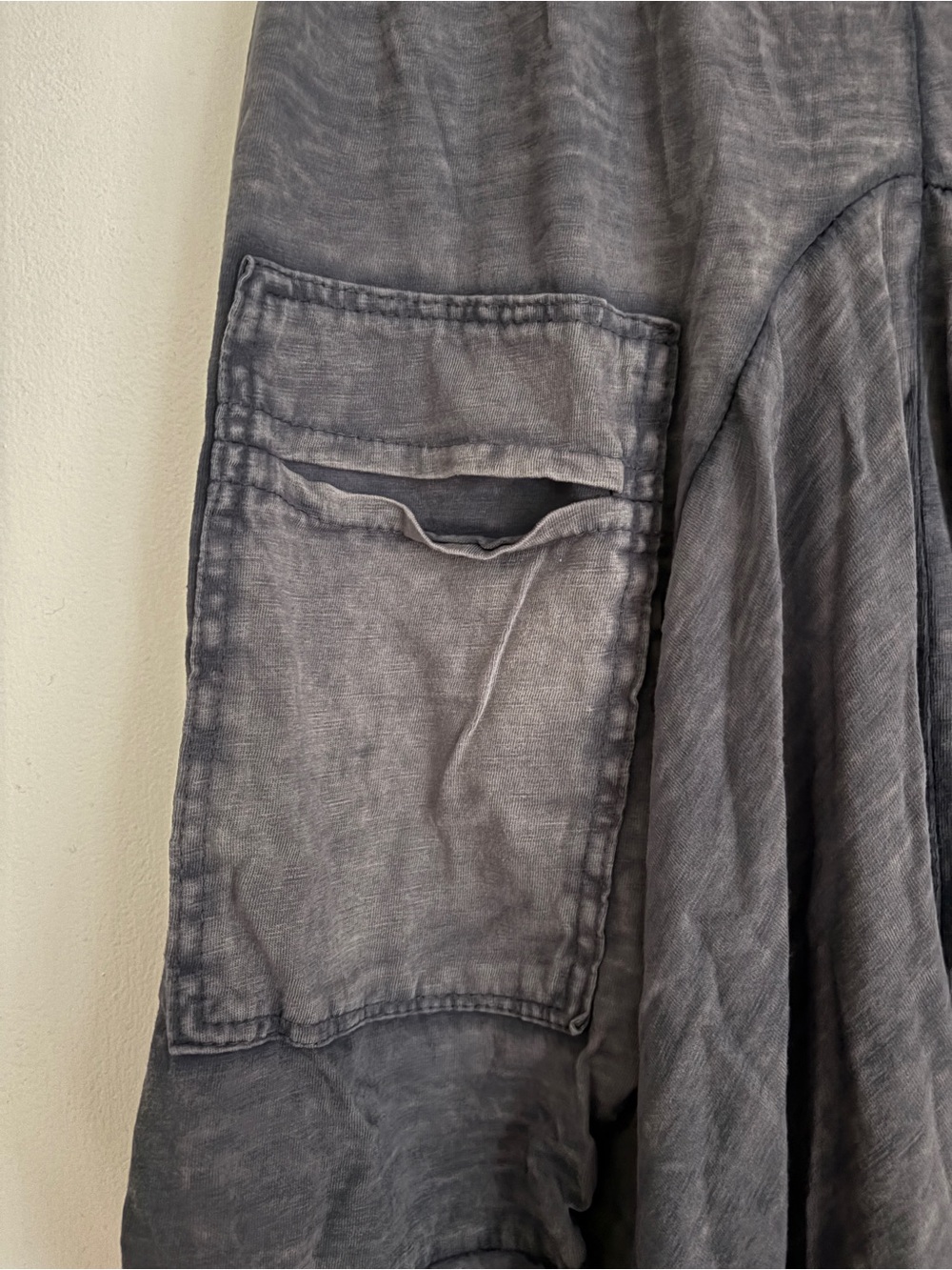 Fun and Flowy Cotton Boho Skirt with Pockets - Picture 3 of 5